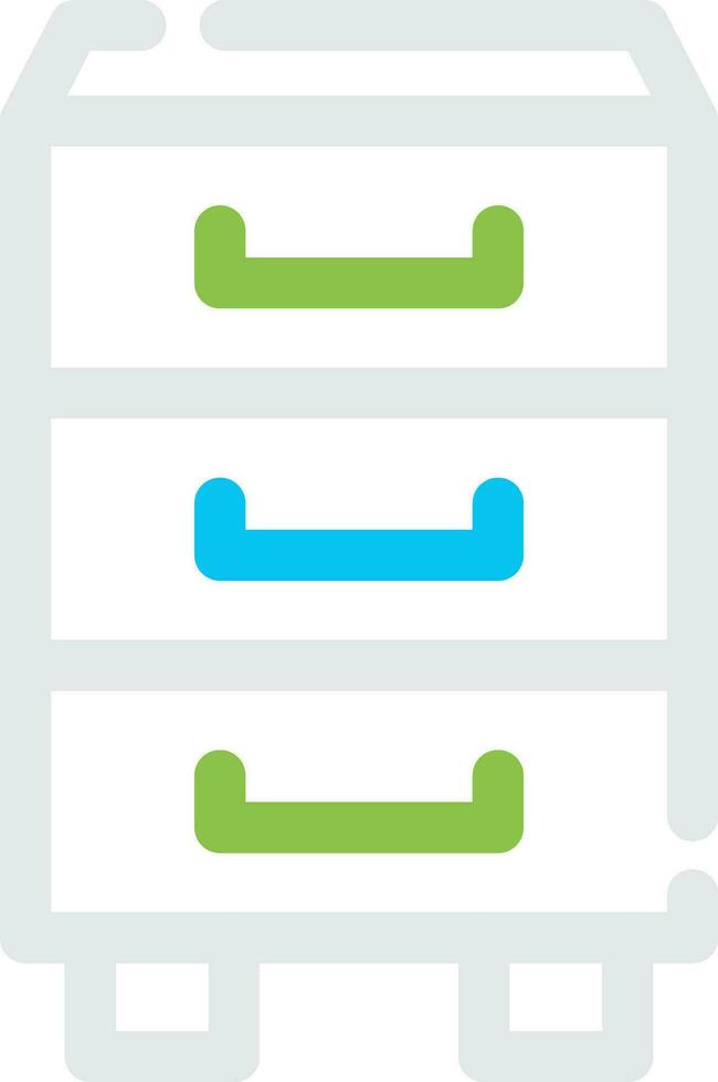 Cabinet Creative Icon Design vector