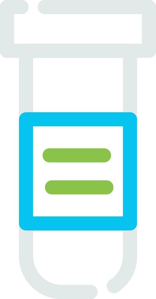 Blood Test Creative Icon Design vector