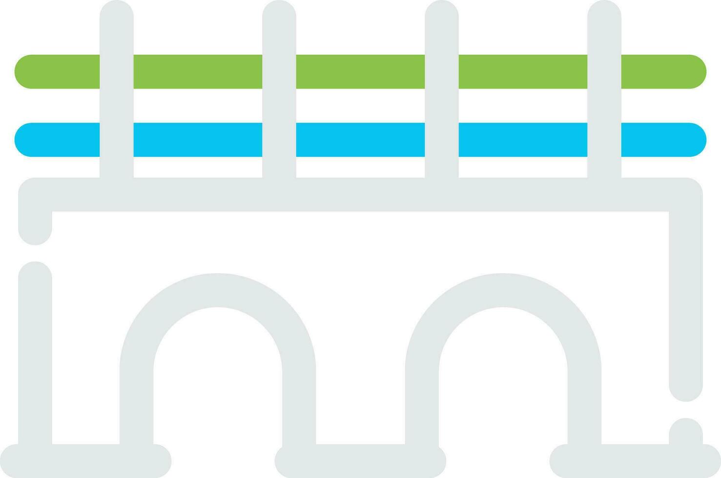 Bridge Creative Icon Design vector
