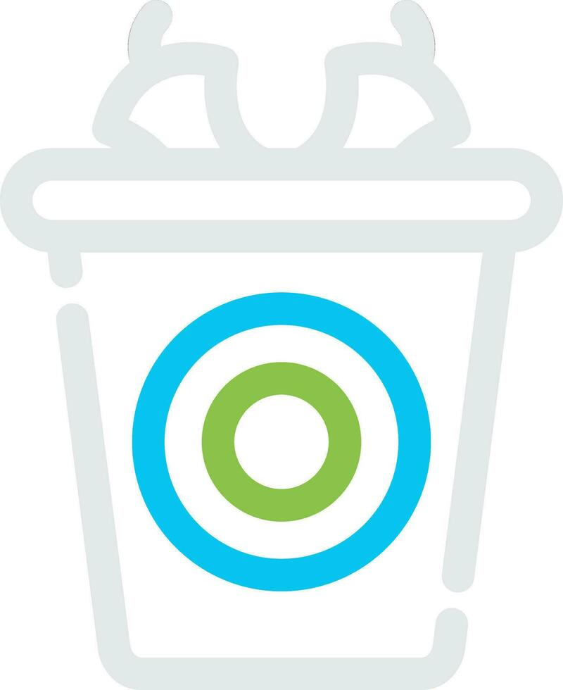 Waste Creative Icon Design vector