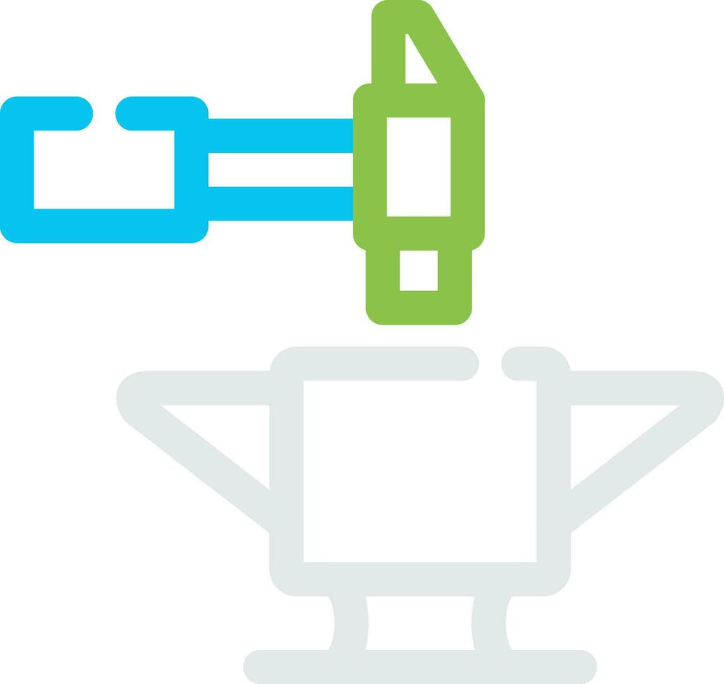 Anvil Creative Icon Design vector