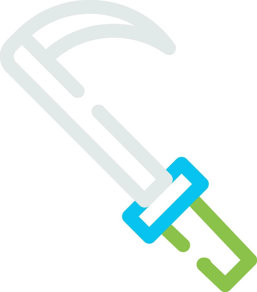 Scythe Creative Icon Design vector