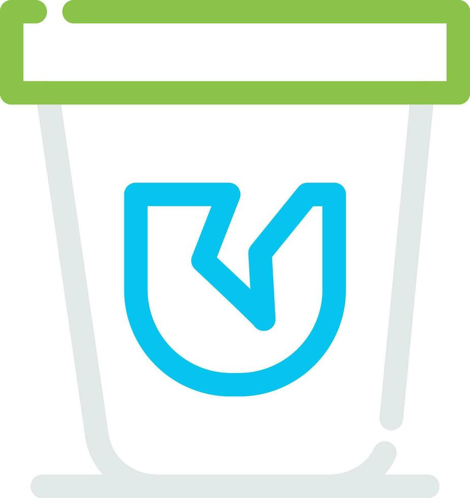 Trash Creative Icon Design vector