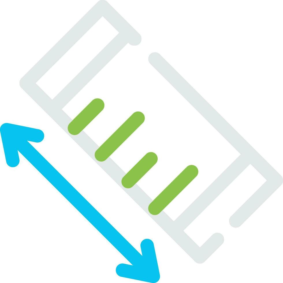Ruler Creative Icon Design vector