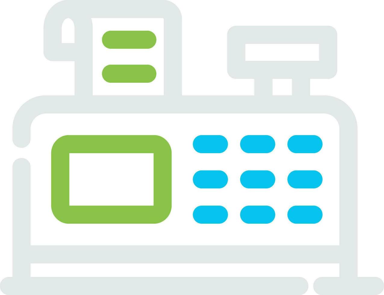Counter Creative Icon Design vector