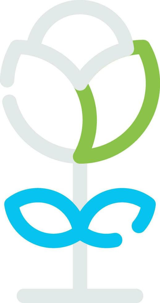 Flower Creative Icon Design vector