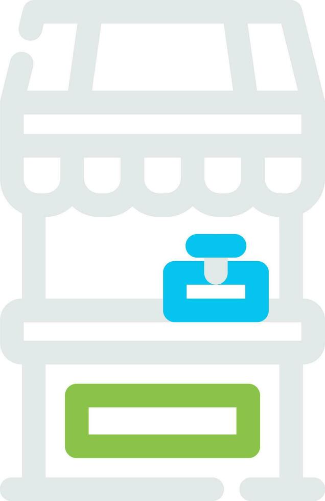 Food Stand Creative Icon Design vector