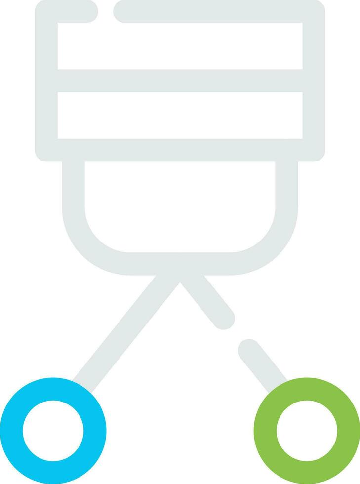 Eyelash Curler Creative Icon Design vector