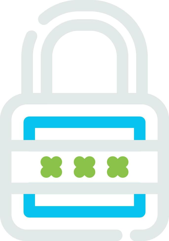 Lock Creative Icon Design vector