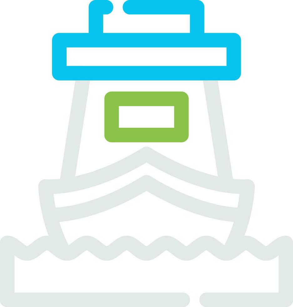 Ship Creative Icon Design vector
