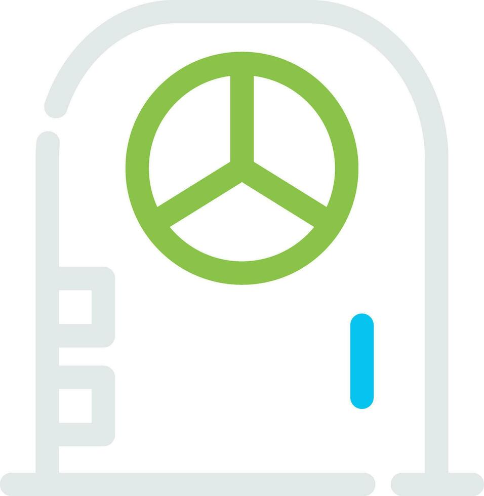 Ship Door Creative Icon Design vector