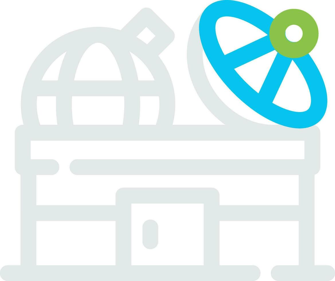 Observatory Creative Icon Design vector