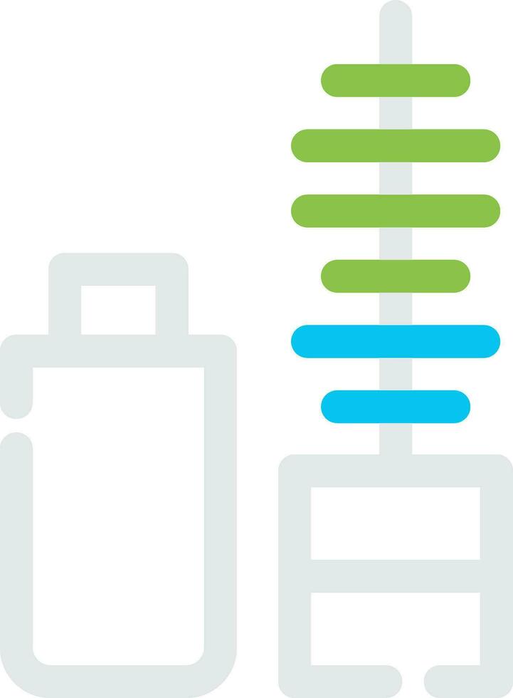 Mascara Creative Icon Design vector