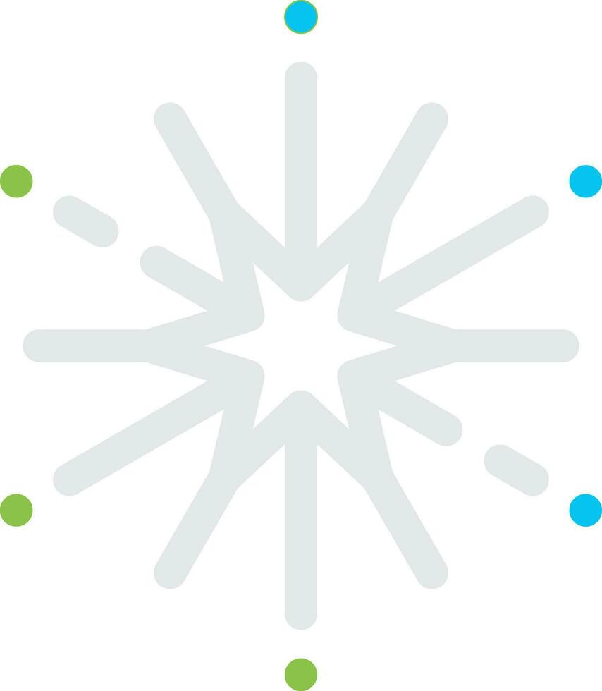 Star Creative Icon Design vector