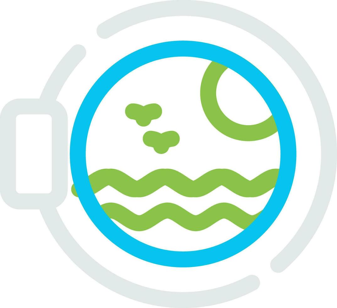Porthole Creative Icon Design vector