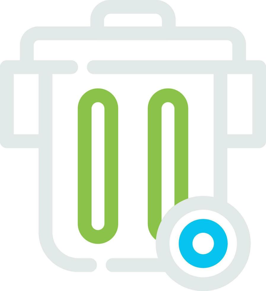 Bin Creative Icon Design vector