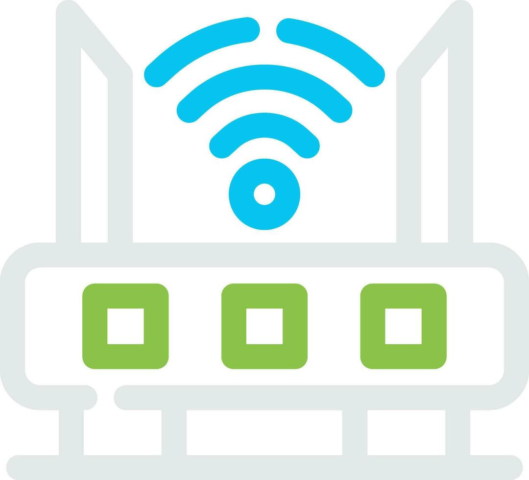 Router Creative Icon Design vector