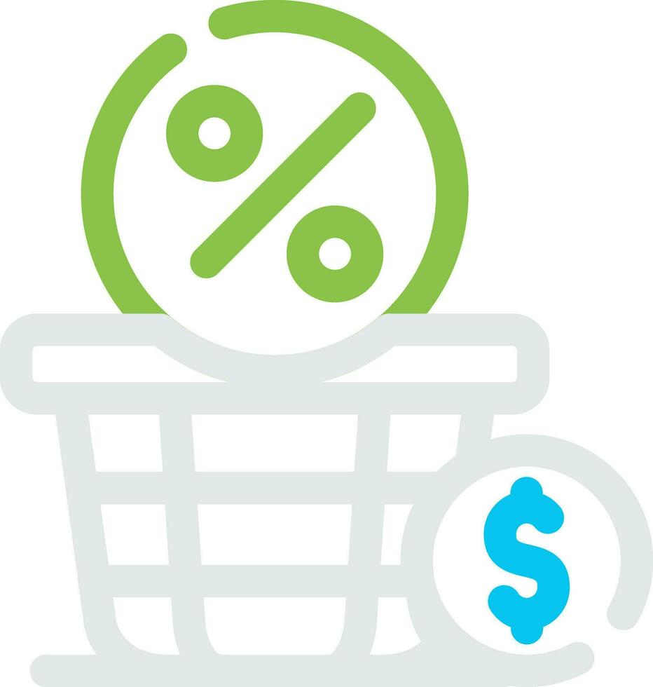 Basket Creative Icon Design vector