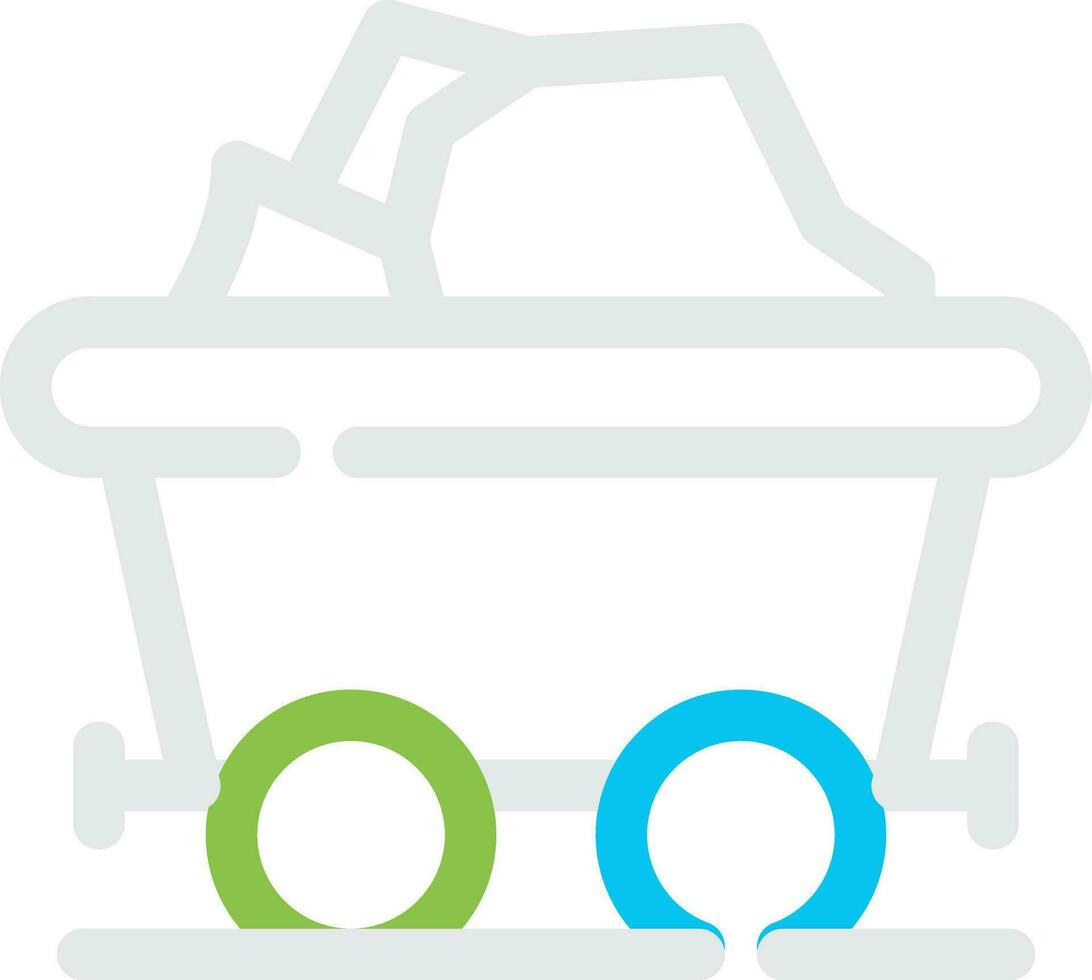 Coal Creative Icon Design vector