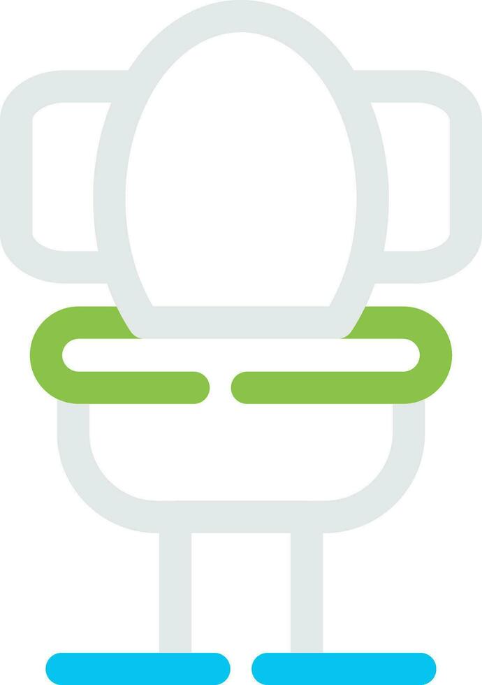 Toilet Creative Icon Design vector