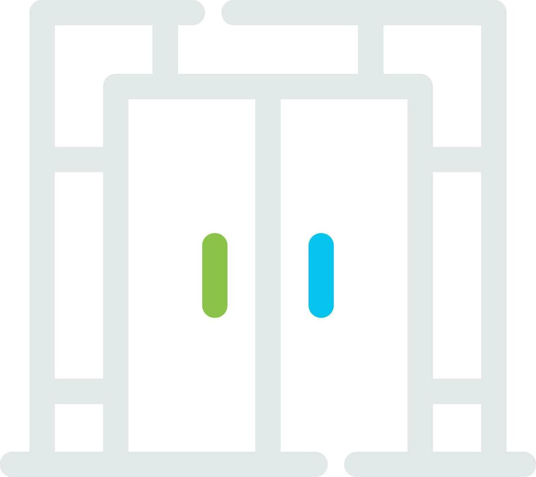 Door Creative Icon Design vector