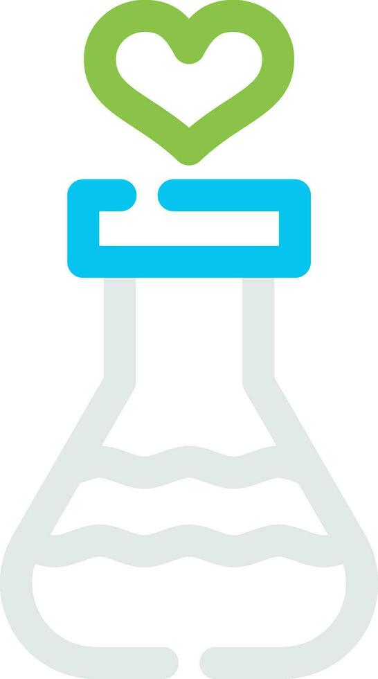 Test Tube Creative Icon Design vector