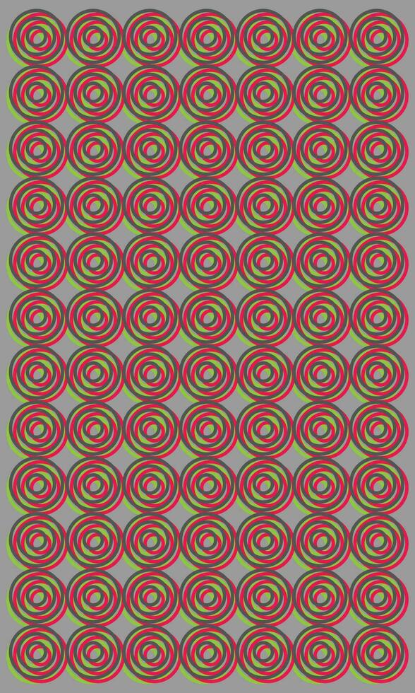 Simple Minimalist Circle Riso Style Pattern vector