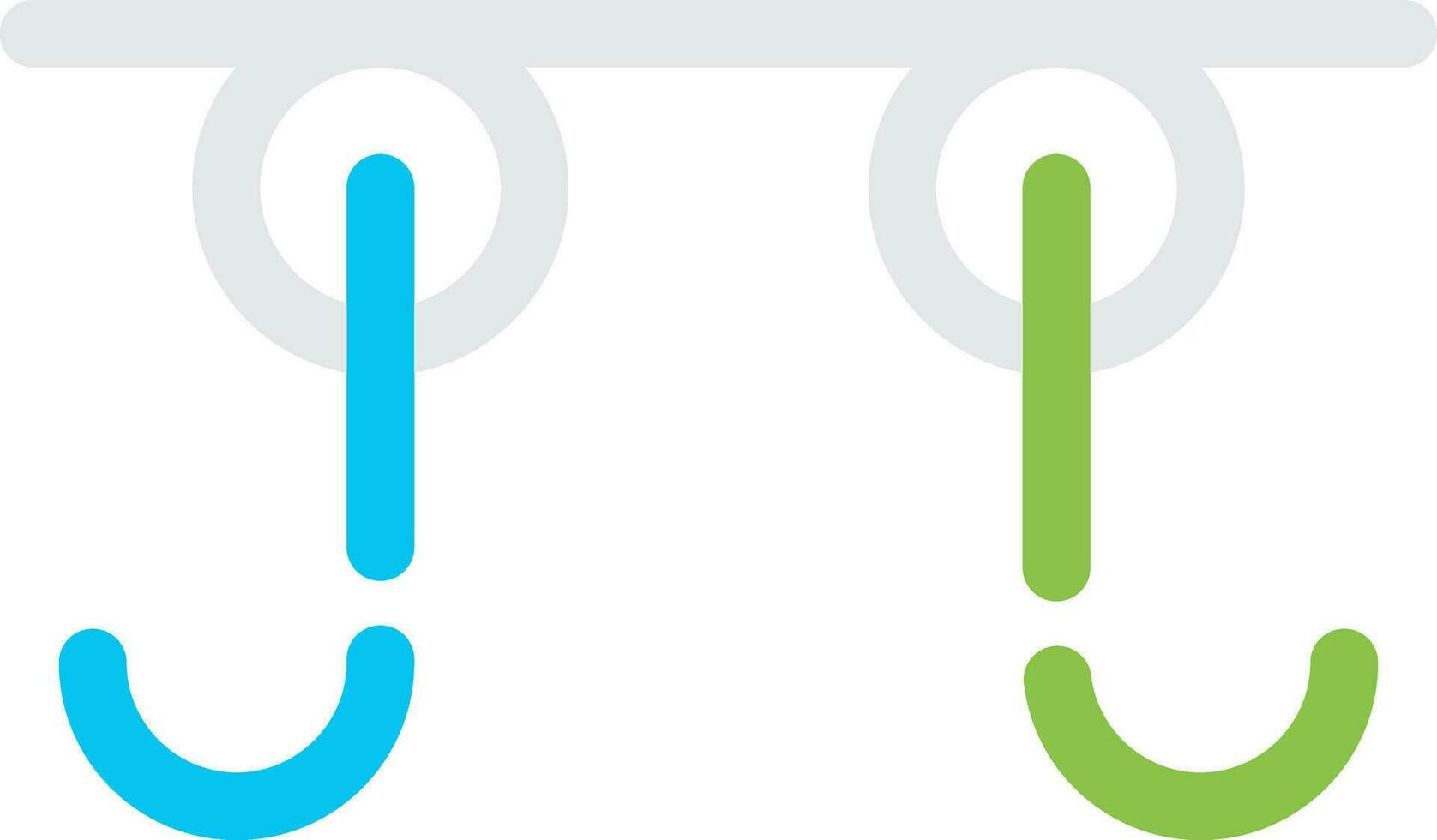 Coat Rack Creative Icon Design vector