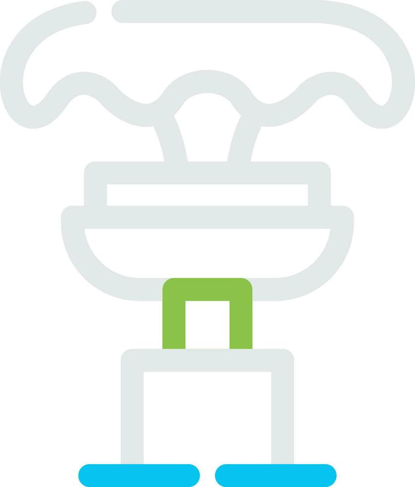 Fountain Creative Icon Design vector