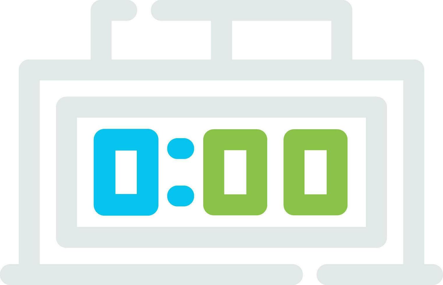 Clock Creative Icon Design vector