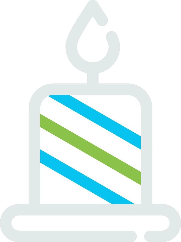 Candle Creative Icon Design vector