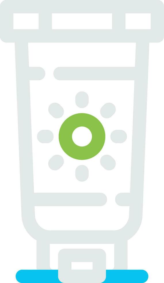 Sunscreen Creative Icon Design vector