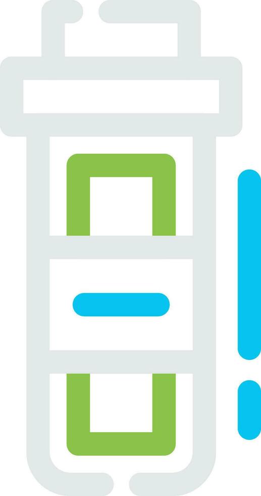 Blood Test Creative Icon Design vector