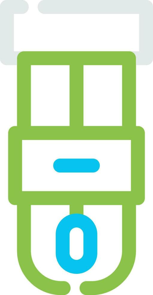 Blood Test Creative Icon Design vector
