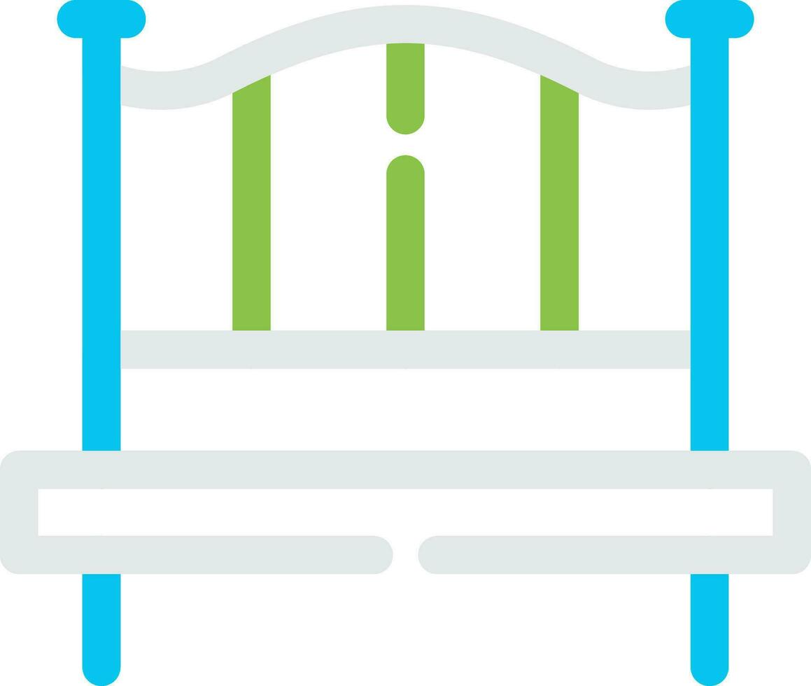Bench Creative Icon Design vector