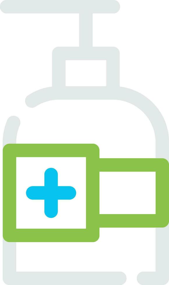 Hydroalcoholic Gel Creative Icon Design vector