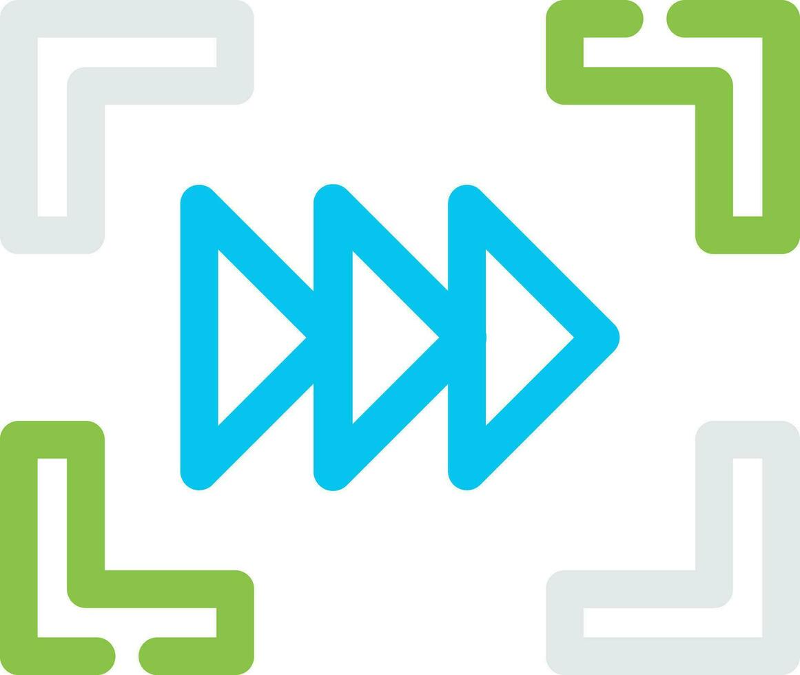 Slow Motion Creative Icon Design vector
