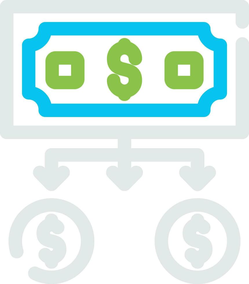 Money Creative Icon Design vector