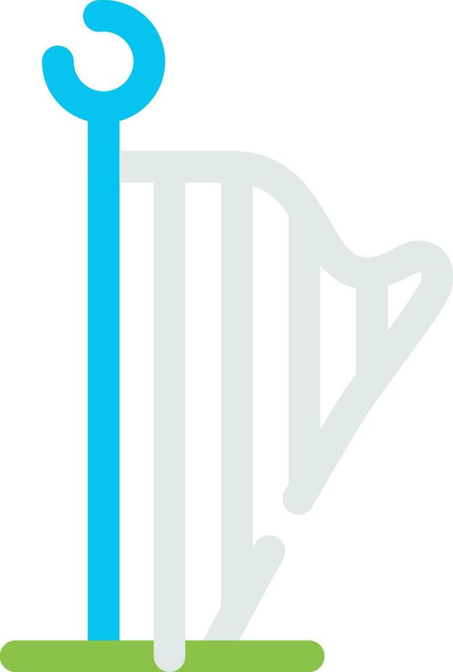 Harp Creative Icon Design vector