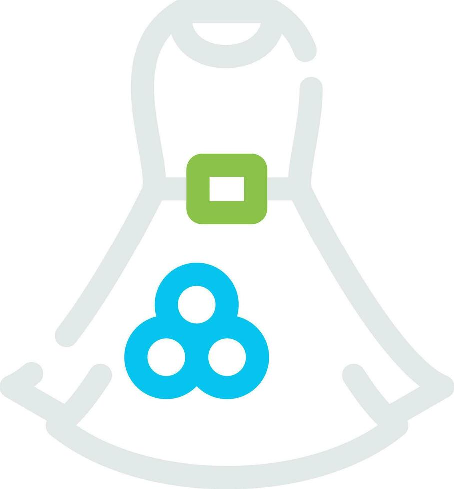 Dress Creative Icon Design vector
