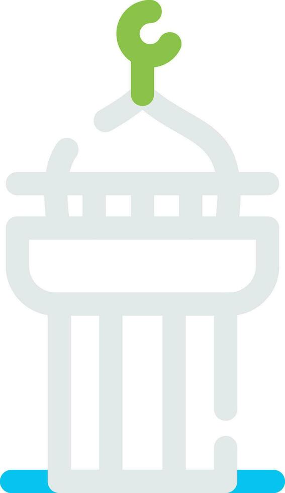 Minaret Creative Icon Design vector