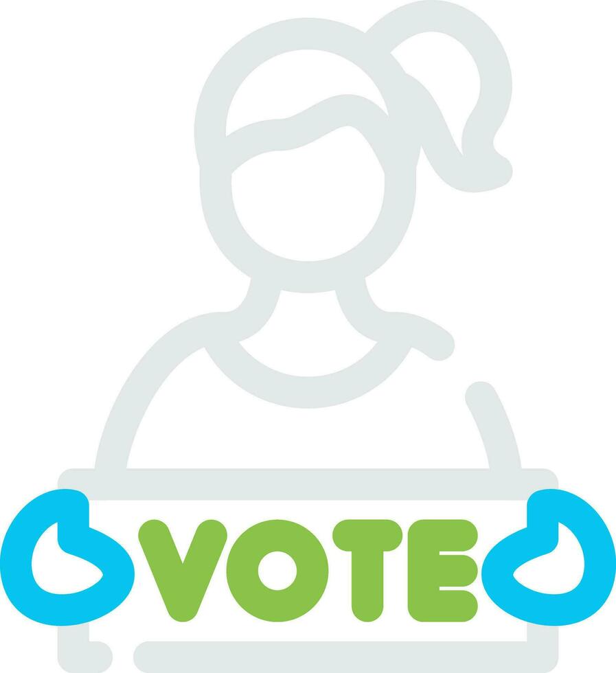 Supporter Creative Icon Design vector