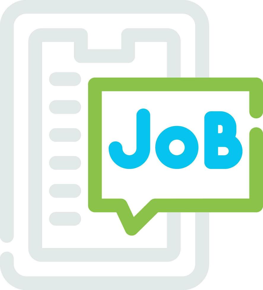 Job Search Creative Icon Design vector