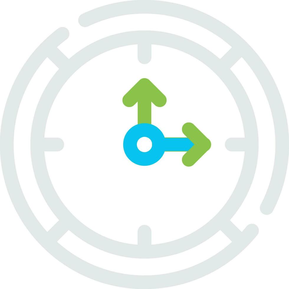 Clock Creative Icon Design vector