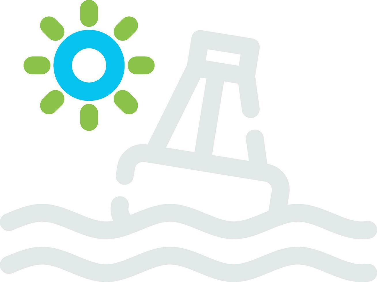 Buoy Creative Icon Design vector