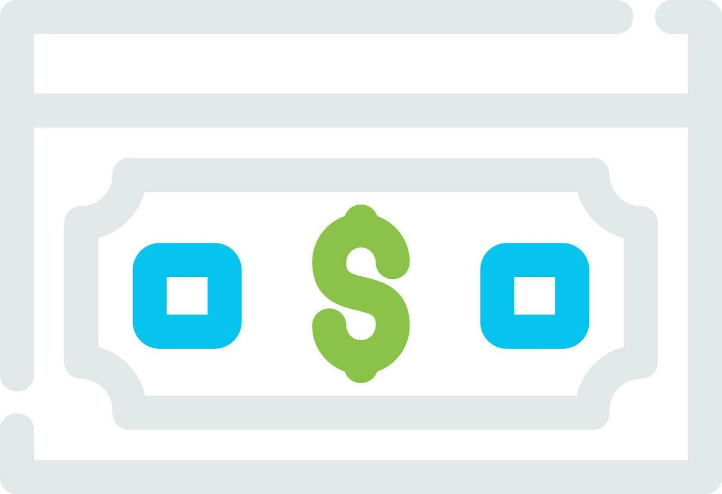 Money Creative Icon Design vector