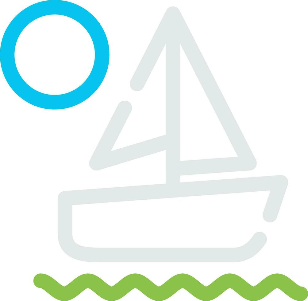 Kayak Creative Icon Design vector