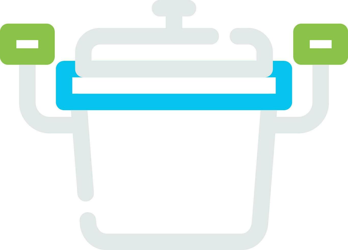 Pot Creative Icon Design vector
