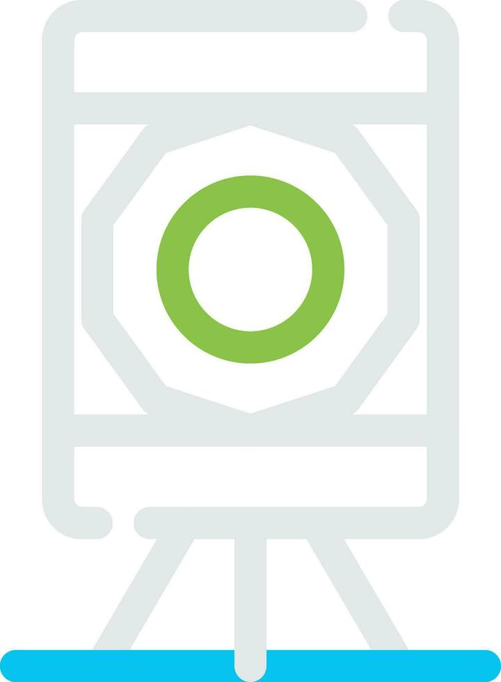 Theodolite Creative Icon Design vector