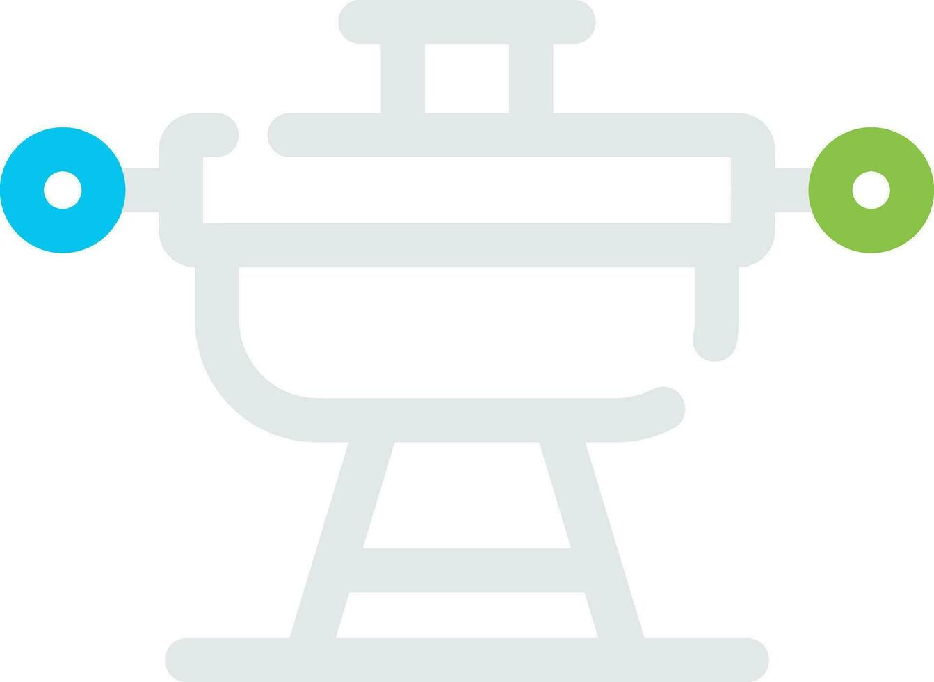 Grill Creative Icon Design vector